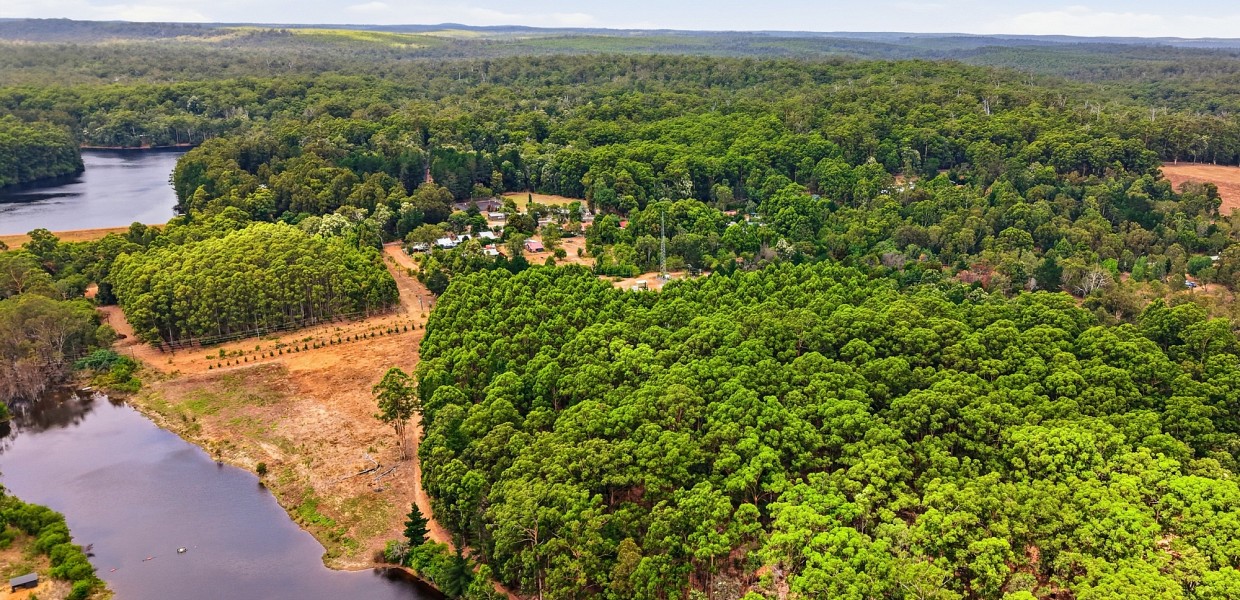 Quinninup Forest Caravan Park with Munda Biddi Trail access lists for $1.5m